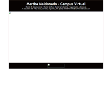 Tablet Screenshot of campus.marthamaldonado.com